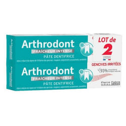 Arthrodont Dentifrice Fraicheur Intense Lot de 2 x 75 ml