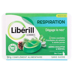 Libérill Gommes Respiration 50 g