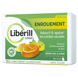 Libérill Gommes Enrouement 50 g