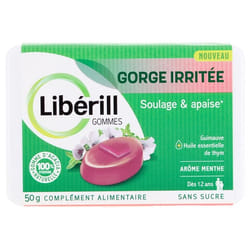 Libérill Gommes Gorge Irritée 50 g