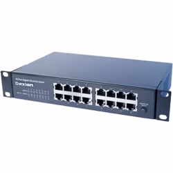 DEXLAN Switch Ethernet rackable 10 & 19 16 Ports RJ45 Gigabit