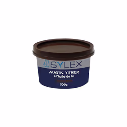 adhère parfaitement au support S’utilise en extérieur avec une mise en peinture obligatoire Ce mastic vitrier à l’huile de li ...
