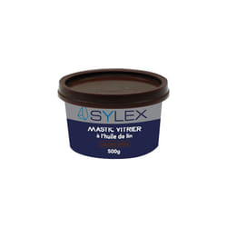 Sylex - Mastic vitrier à l'huile de lin 1kg Couleur: Brun