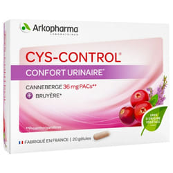 Arkopharma Cys-Control Confort Urinaire 20 Gélules