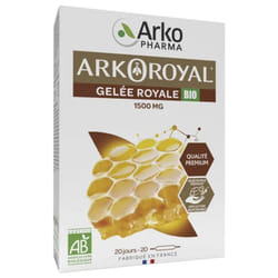 Arkopharma Arko Royal Gelée Royale 1500 mg Bio 20 Ampoules