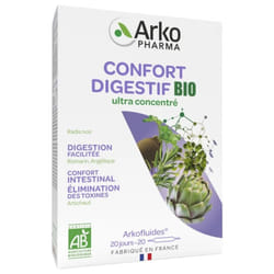 Arkopharma Arkofluides Confort Digestif Bio 20 Ampoules