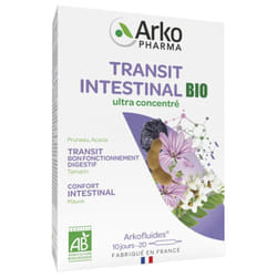 Arkopharma Arkofluides Transit Intestinal Bio 20 Ampoules