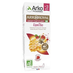 Arkopharma Arko Royal Sirop Fortifiant Famille Bio 140 ml