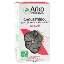 Arkopharma Arkogélules Ail Noir Bio 40 Gélules