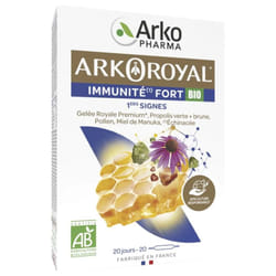 Arkopharma Arko Royal Immunité Fort 1ers Signes Bio 20 Ampoules