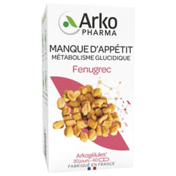 Arkopharma Arkogélules Fenugrec 40 Gélules