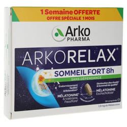 Arkopharma Arkorelax Sommeil Fort 8H 30 Comprimés Offre Spéciale