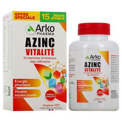 Arkopharma Azinc Vitalité 150 Gélules