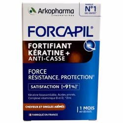 Arkopharma Forcapil Fortifiant Kératine+ 60 gélules