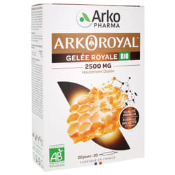 Arkopharma Arko Royal Gelée Royale 2500 mg Bio 20 Ampoules