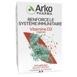 Arkopharma Arkogélules Vitamine D3 Végétale 90 Gélules