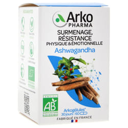 Arkopharma Arkogélules Ashwagandha Bio 60 Gélules