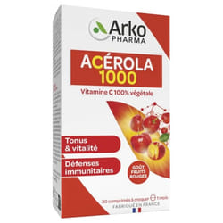 Arkopharma Acérola 1000 30 Comprimés à Croquer