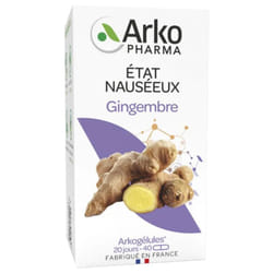 Arkopharma Arkogélules Gingembre 40 Gélules