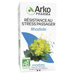 Arkopharma Arkogélules Rhodiole Bio 45 Gélules