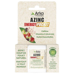 Arkopharma Azinc Energy Pocket 60 Mini Comprimés