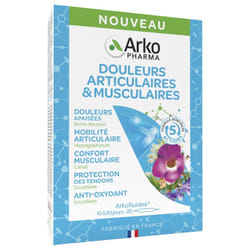 Arkopharma Arkofluides Douleurs Articulaires & Musculaires 20 Ampoules