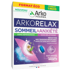 Arkopharma Arkorelax Sommeil & Anxiété 30 Comprimés