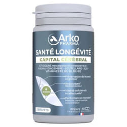 Arkopharma Santé Longévité Capital Cérébral 60 Gélules