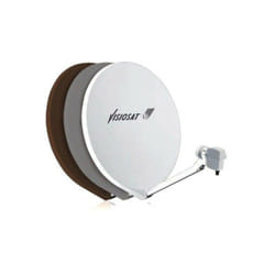 Cahors - Parabole fibre 80cm piece arriere metal Visiosat 0140264