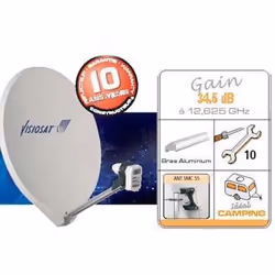 Cahors - antenne parabolique fibre 55cm + lnb - 140863