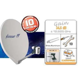 Cahors - antenne parabolique fibre 55cm + lnb - 140863