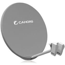 Cahors - Antenne parabolique fibre 100cm grise 0140881