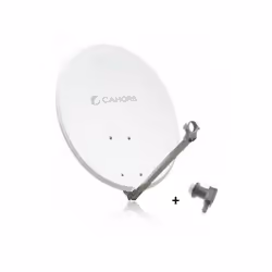 Antenne parabolique 141200R13 Cahors. Type : Parabole + lnb. Matière : Acier. Diamètre : 65 cm. LNB fourni : oui. Multi-satel ...