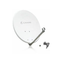 Cahors - Antenne parabolique acier 65cm + lnb 141200r13