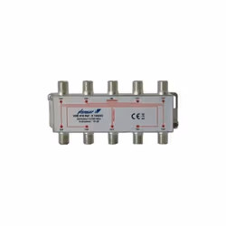Dérivateur 8 sorties - VDE - 818 - 5-2300 MHz - Pertes 18 dB - Impédance 75 Ohm