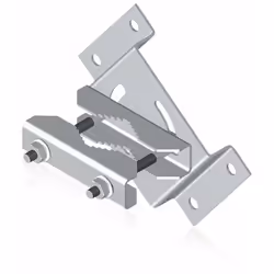 Fixation poutre orientable 0-90° zingué