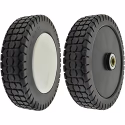 Roue plastique sur roulement plastique adaptable pour Honda 200 mm RTH2808 - 9641 - GREENSTAR