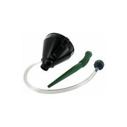 Entonnoir en plastique diamètre 165mm flexible + filtre et embout universel