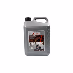 Description générale Huile hydraulique X'OIL HV ISO 46 - HLP46 - ZS46, en bidon de 5 litres, idéale pour fendeuses de bûches  ...