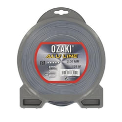 JARDIN PRATIQUE Fil nylon alu line OZAKI pour debroussailleuse - O: 2  mm - L 126 m