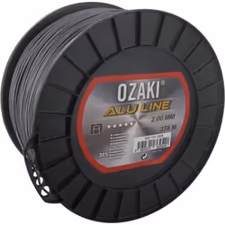 Bobine fil nylon OZAKI ALU LINE - Longueur: 378m Ø: 200mm