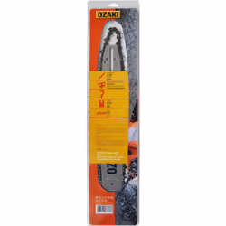 Guide de 40 cm montage C + chaine 3/8 low pro .050 (1.3mm) - 56 entraîneurs ( E56 ) OZAKI. Remplace origine Oregon 160SDEA318 ...