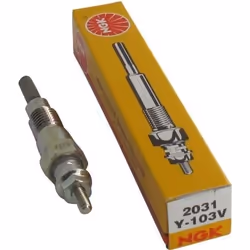 Bougie dallumage de préchauffage NGK Y-103V adaptable pour engins de manutention et générateurs KUBOTA et YANMAR