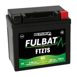 BATTERIE MOTO - FULBAT -  FTZ7S GEL / YTZ7S - étanche 12V / 6Ah
