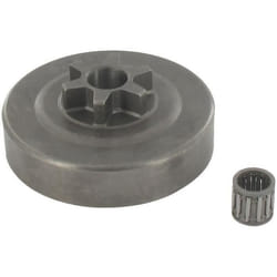 Pignon étoile 3/8 lp - 6 dents adaptable pour tronçonneuse STIHL modèles 009 009q 010 010aveq 010avq 011av 011aveq