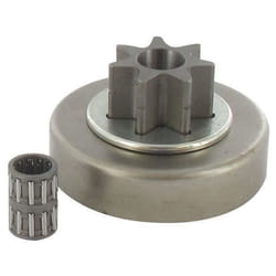 Pignon étoile 3/8 - 7 dents adaptable pour tronçonneuse STIHL modèles 038 MS380 MS381