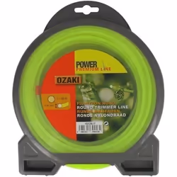JARDIN PRATIQUE Fil nylon rond premium line OZAKI pour débroussailleuse - Ø 33 mm - L 23 m