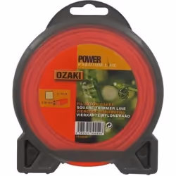 JARDIN PRATIQUE Fil nylon carré premium line OZAKI pour débroussailleuse - Ø 2 mm - L 15m