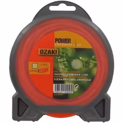 JARDIN PRATIQUE Fil nylon carré premium line OZAKI pour débroussailleuse - Ø 3 mm - L 12 m