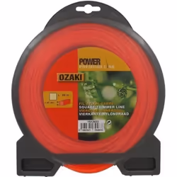 JARDIN PRATIC Fil nylon carré premium line OZAKI pour tondeuse - Ø 24 mm